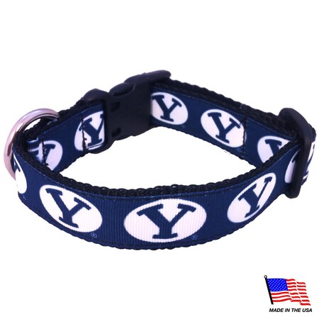 All Star Dogs Brigham Young Cougars Pet Collar - Large ASBYU5000C-0004